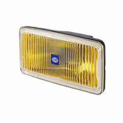 Projecteur antibrouillard; HELLA; jaune rectangulaire droit, gauche avec ampoules; 8284845000, Comet550