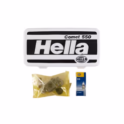 HELLA 1ND 005 700-421 Projecteur antibrouillard jaune rectangulaire droit, gauche avec ampoules - Vue supplémentaire 4