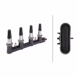 Bobine d'allumage HELLA 5DA 358 000-321