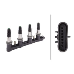Bobine d'allumage HELLA 5DA 358 000-321