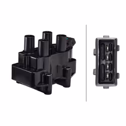 Bobine d'allumage HELLA 5DA 358 000-291