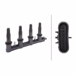 Bobine d'allumage HELLA 5DA 358 000-241