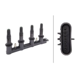 Bobine d'allumage HELLA 5DA 358 000-241