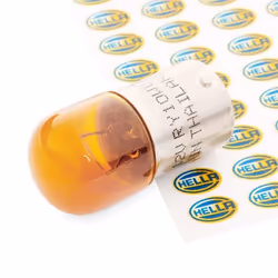 Ampoule, feu clignotant; HELLA; 12 10 RY10W Halogène; pour VOLKSWAGEN, SKODA, VW; YY04500207105