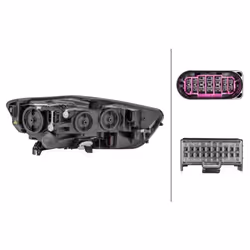 Projecteur principal HELLA 1EL012 976-011 - Vue supplémentaire 4