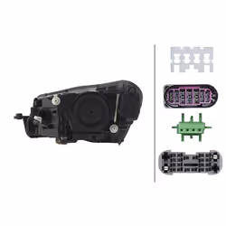 Projecteur principal HELLA 1ZS011 939-461 - Vue supplémentaire 4