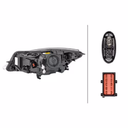 Projecteur principal HELLA 1ZT011 166-721 - Vue supplémentaire 4