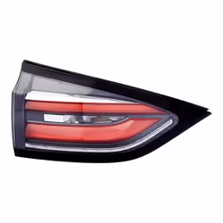 Feu arrière; HELLA; gauche Partie intérieure LED, W16W 12, 24 avec ampoule; pour RENAULT; 265550227R