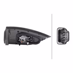 HELLA 2TZ 011 662-041 Feu arrière droit Partie intérieure LED, W16W 12, 24 avec ampoule RENAULT: Espace 5