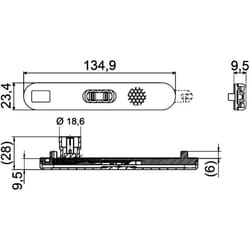 Catadioptre HELLA 8RA 009 226-131