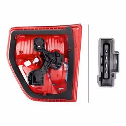 HELLA 2TZ 354 823-031 Feu arrière gauche Partie intérieure H21W, P21W, R5W sans ampoules avec porte-lampe CITROËN: C5 III Break