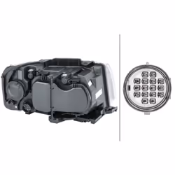Projecteur principal HELLA 1EJ 354 813-031, gauche - Vue supplémentaire 4