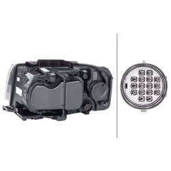 Projecteur principal HELLA 1EJ 354 813-041, droite - Vue supplémentaire 4