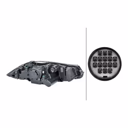 HELLA 1ZS 354 815-031 Phares gauche D3S, LED LED, Bi-Xenon pour circulation à gauche