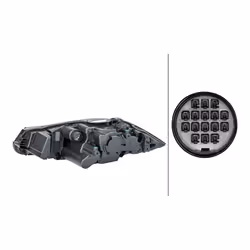 HELLA 1ZS 354 815-041 Phares droit LED, D3S Bi-Xenon, LED pour circulation à gauche