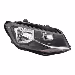 Phares; HELLA; droit W21/5W, H4, H21W Halogène, FF 12 pour circulation à droite; pour VOLKSWAGEN, DACIA, VW; E87565, E87566, ...