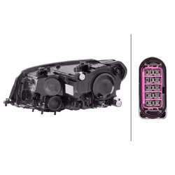 Projecteur principal HELLA 1EA 012 286-061, droite - Vue supplémentaire 4