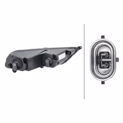 Phare antibrouillard HELLA 1ND 010 545-131 gauche