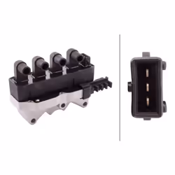 Bobine d'allumage HELLA 5DA 358 000-491