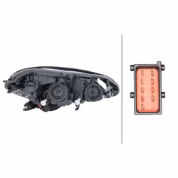 Projecteur principal HELLA 1EF 011 830-011, gauche