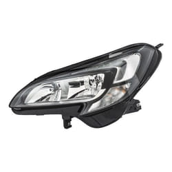 HELLA 1LF 011 830-071 Phares gauche H7/H7, PSY24W, LED LED, Halogène, FF pour circulation à gauche OPEL: Corsa E 3/5 portes