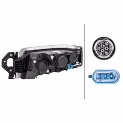 Projecteur principal HELLA 1EL 011 171-261