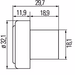 HELLA 2BM 340 825-321 Feu clignotant supplémentaire - Vue supplémentaire 2