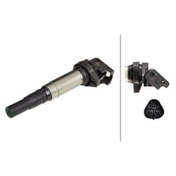 Bobine d'allumage HELLA 5DA 358 057-001