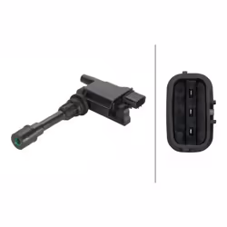 Bobine d'allumage HELLA 5DA 358 057-011