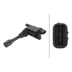 Bobine d'allumage HELLA 5DA 358 057-011