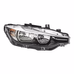 Phares; HELLA; droit H7/H7, PY21W Halogène, FF 12 pour circulation à gauche; pour BMW; 63117365598, 7365598