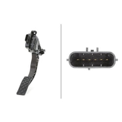 Capteur, position de pédale d'accélérateur HELLA 6PV 009 505-701