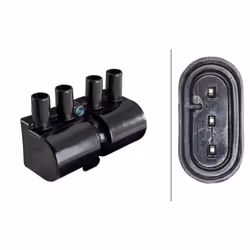 Bobine d'allumage HELLA 5DA 358 057-031
