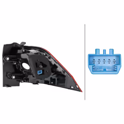 Feu arrière HELLA 2SD012 521-051 - Vue supplémentaire 4
