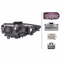 Projecteur principal HELLA 1EL010 740-311 - Vue supplémentaire 4