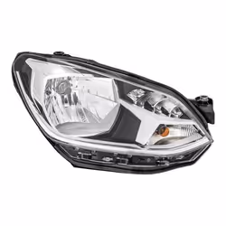 Phares; HELLA; droit H4, PY21W FF, Halogène 12 pour circulation à gauche; pour VOLKSWAGEN, VW; E88227, E88228, 1S2941016AA, 1 ...