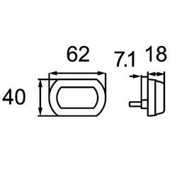 HELLA 2BM 013 336-001 Feu clignotant supplémentaire