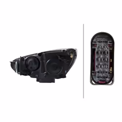 Projecteur principal HELLA 1EE 354 827-021, droite - Vue supplémentaire 4