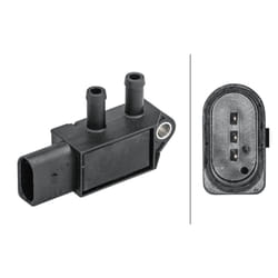 Capteur, pression des gaz d'échappement HELLA 6PP 009 409-161