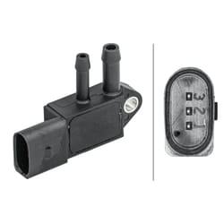 Capteur, pression différentielle HELLA 6PP 009 409-231