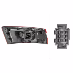 Feu arrière HELLA 2SK 354 832-041 - Vue supplémentaire 4