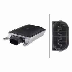 Appareil de commande, assistant de changement de voie HELLA 6PZ 010 905-451 - Vue supplémentaire 4