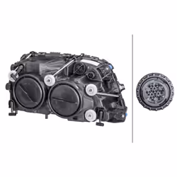 Projecteur principal HELLA 1EH 009 513-311 - Vue supplémentaire 2