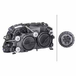 Projecteur principal HELLA 1EH 009 513-341 - Vue supplémentaire 4