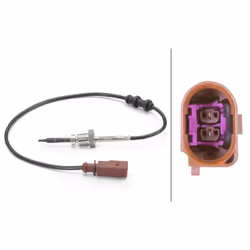 Palpeur, température des gaz HELLA 6PT 014 494-061