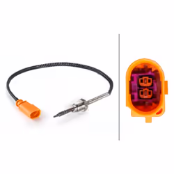 Palpeur, température des gaz HELLA 6PT 014 494-321