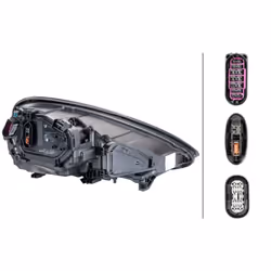 Projecteur principal HELLA 1ZT011 099-511 - Vue supplémentaire 4