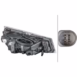 Phare antibrouillard HELLA 1NL 010 477-191 gauche