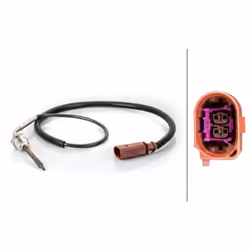 Palpeur, température des gaz HELLA 6PT 014 494-821
