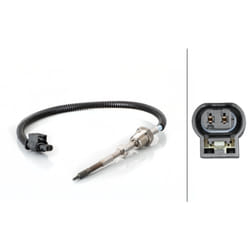 Palpeur, température des gaz HELLA 6PT 014 494-521